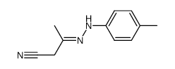 3-p-tolylhydrazono-butyronitrile Structure