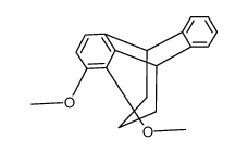 9,10-Propanoanthracene, 9,10-dihydro-1,2-dimethoxy Structure