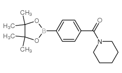 4-(1-哌啶羰基)苯硼酸频哪醇酯图片