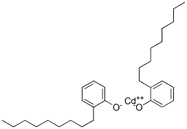 cadmium bis(o-nonylphenolate) Structure