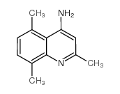 2,5,8-trimethylquinolin-4-amine结构式