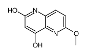 6-methoxy-[1,5]-naphthyridine-2,4-diol Structure