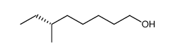 (6R)-6-methyloctan-1-ol结构式