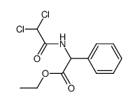 (2,2-dichloro-acetylamino)-phenyl-acetic acid ethyl ester Structure