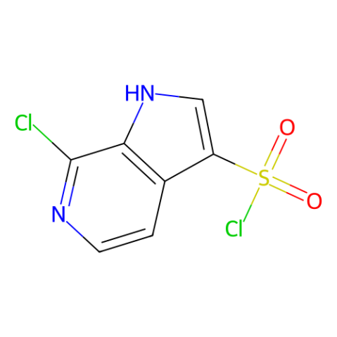 7-chloro-1H-pyrrolo[2,3-c]pyridine-3-sulfonyl chloride图片