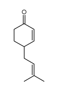 4-prenyl-2-cyclohexenone Structure