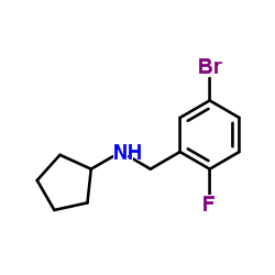 1-Bromo-2-fluoro-3-(cyclopentylaminomethyl)benzene picture