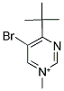 5-BROMO-4-TERT-BUTYL-1-METHYLPYRIMIDIN-1-IUM结构式