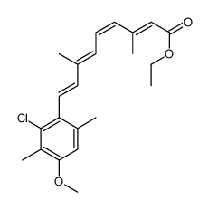 ethyl (2Z,4Z,6Z,8Z)-9-(2-chloro-4-methoxy-3,6-dimethylphenyl)-3,7-dimethylnona-2,4,6,8-tetraenoate Structure