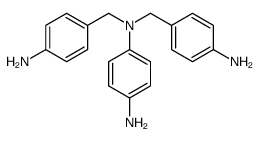4-N,4-N-bis[(4-aminophenyl)methyl]benzene-1,4-diamine Structure
