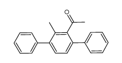 1-(3'-methyl-[1,1',4',1'']terphenyl-2'-yl)-ethanone结构式