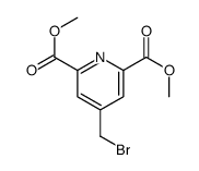 4-(Bromomethyl)-2,6-pyridinedicarboxylic Acid 2,6-Dimethyl Ester结构式