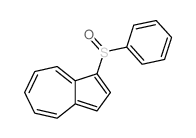 1-(benzenesulfinyl)azulene结构式