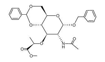 Benzyl N-Acetyl-4,6-O-benzylidene-α-D-muramic Acid, Methyl Ester picture