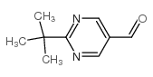 2-tert-butylpyrimidine-5-carbaldehyde structure