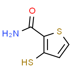 2-Thiophenecarboxamide,3-mercapto-(9CI)结构式