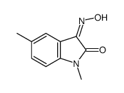 3-hydroxyimino-1,5-dimethylindol-2-one结构式