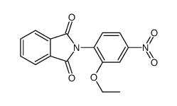 2-(4-Nitro-2-ethoxyphenyl)pthalimide Structure