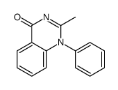 2-methyl-1-phenylquinazolin-4-one结构式