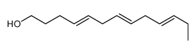 trideca-4,7,10-trien-1-ol结构式