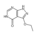 3-Ethoxypyrazolo<3,4-d>pyrimidin-4(5H)-one结构式