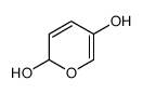 2H-pyran-2,5-diol Structure