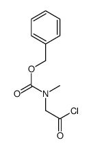 benzyl N-(2-chloro-2-oxoethyl)-N-methylcarbamate结构式