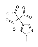 2-methyl-4-(trinitromethyl)triazole结构式