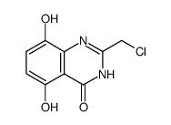 4(1H)-Quinazolinone,2-(chloromethyl)-5,8-dihydroxy- (9CI)结构式
