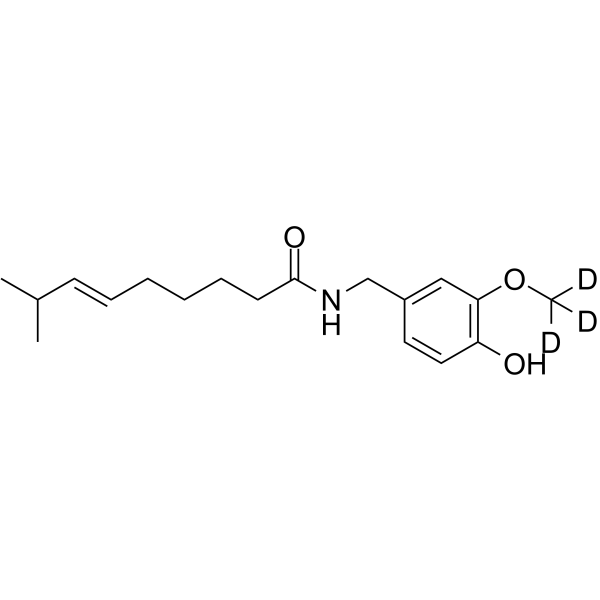 (E/Z)-Capsaicin-d3 picture