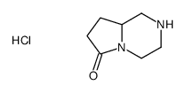 HEXAHYDRO-PYRROLO[1,2-A]PYRAZIN-6-ONE HYDROCHLORIDE Structure