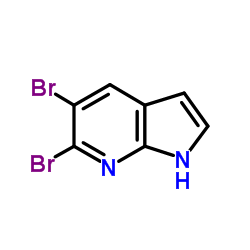 5,6-Dibromo-7-azaindole structure