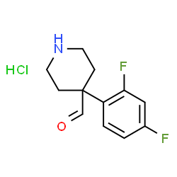4-(2,4-DIFLUOROPHENYL)-4-PIPERIDINYLMETHANONEHCL Structure