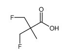 Propanoic acid, 3-fluoro-2-(fluoromethyl)-2-methyl- structure