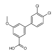 3-(3,4-dichlorophenyl)-5-methoxybenzoic acid结构式