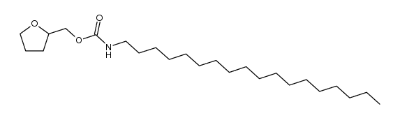 (tetrahydrofuran-2-yl)methyl octadecylcarbamate Structure