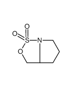 (S)-四氢-3H-吡咯并[1,2-c][1,2,3]恶噻唑 1,1-二氧化物结构式