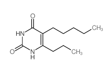 5-pentyl-6-propyl-1H-pyrimidine-2,4-dione结构式