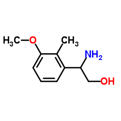 2-Amino-2-(3-methoxy-2-methylphenyl)ethanol Structure