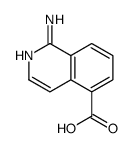 1-Amino-5-isoquinolinecarboxylic acid Structure