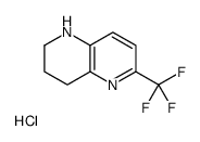 6-(trifluoromethyl)-1,2,3,4-tetrahydro-1,5-naphthyridine hydrochloride picture