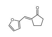 2-(furan-2-ylmethylene)cyclopentanone结构式