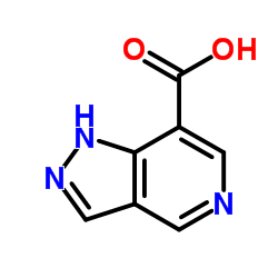 1H-吡唑并[4,3-c]吡啶-7-羧酸结构式