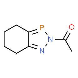 2H-1,2,3-Benzodiazaphosphole,2-acetyl-4,5,6,7-tetrahydro- (9CI)结构式