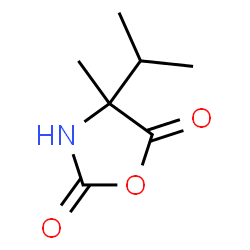 2,5-Oxazolidinedione,4-methyl-4-(1-methylethyl)-(9CI)结构式