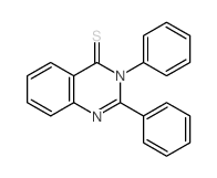 2,3-diphenylquinazoline-4-thione结构式