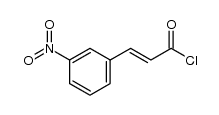 (E)-3-(3-nitrophenyl)-2-propenoyl chloride Structure