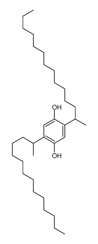 2,5-di(tetradecan-2-yl)benzene-1,4-diol Structure