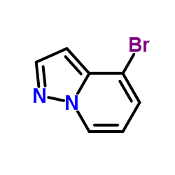4-溴吡唑并[1,5-a]吡啶结构式