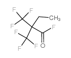 2,2-BIS-(TRIFLUOROMETHYL) BUTYRYL FLUORIDE Structure